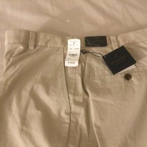 Brook Brothers Cotton Pant- 100% cotton- New with Tag